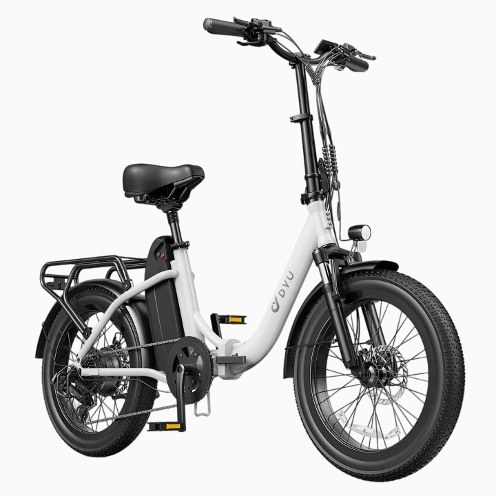 Bicicleta eléctrica plegable 20" con 150 km de autonomía – DYU C9 – vista 9