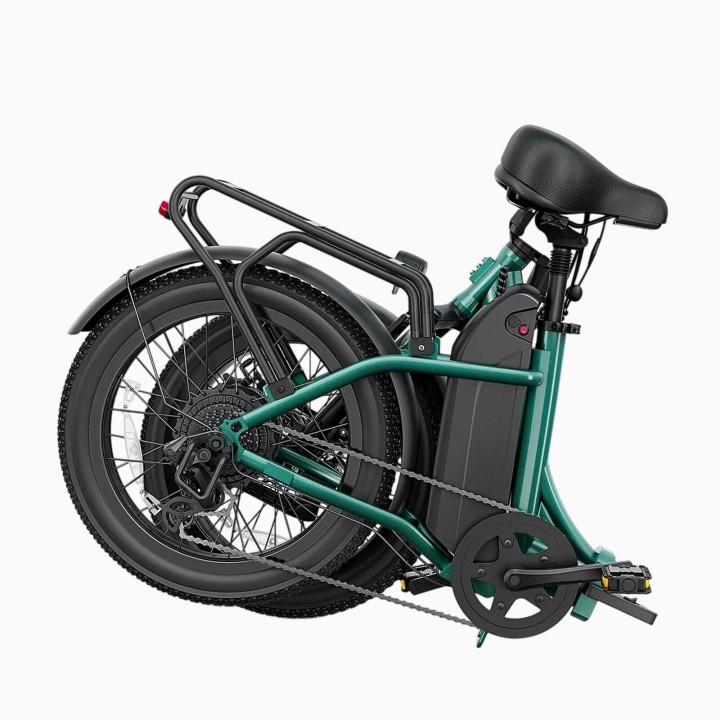 Bicicleta eléctrica plegable 20" con 150 km de autonomía – DYU C9 – vista 11