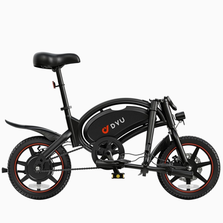 Mini bicicleta eléctrica plegable de 14" y 19 kg – DYU D3S – vista 2