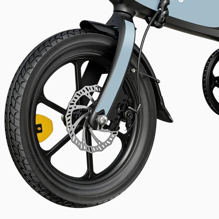 16" folding electric bike with wide tyres – DYU C2 – view 8