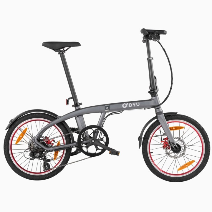 Bicicleta eléctrica plegable ultraligera de 14 kg – DYU SP1