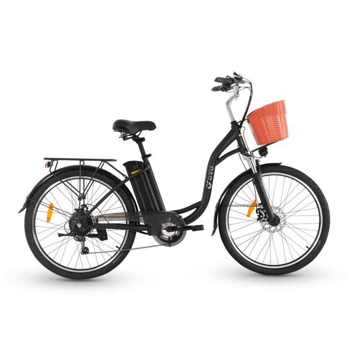 Bicicleta eléctrica urbana de 26" con 60 km – DYU C6 – vista 10