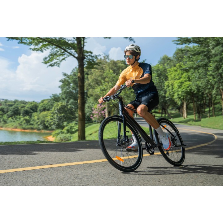 Bicicleta eléctrica urbana ligera 700C de 19,5 kg – DYU Stroll 1 – vista 9