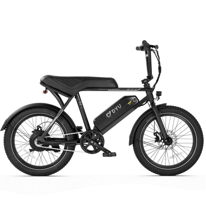 Bicicleta eléctrica BMX de 20" con ruedas anchas – DYU UX – vista 12