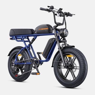 Motorbike-style electric bike with single or dual battery – ENGWE M1