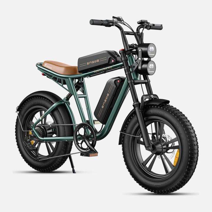 ENGWE M20: bicicleta eléctrica tipo moto con ruedas anchas