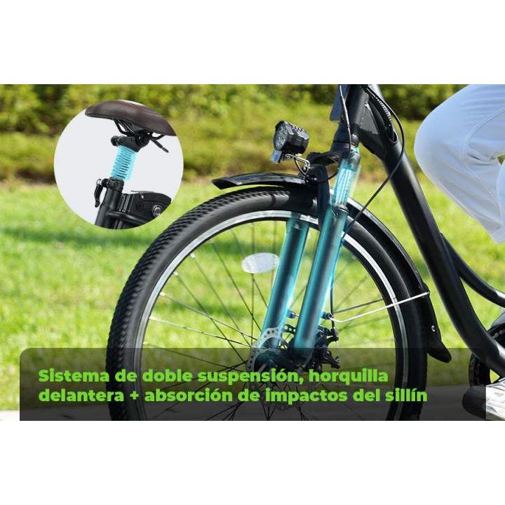 Step-through urban electric bike, 90 km – iSinwheel U2 – 5