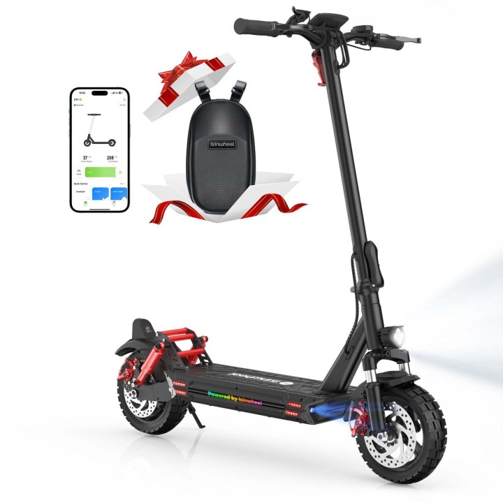 Patinete eléctrico todoterreno plegable 800 W – iSinwheel GT1 – 10