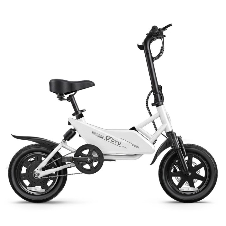 Mini bicicleta eléctrica plegable de 14" con acelerador – DYU X1 Mini – 2