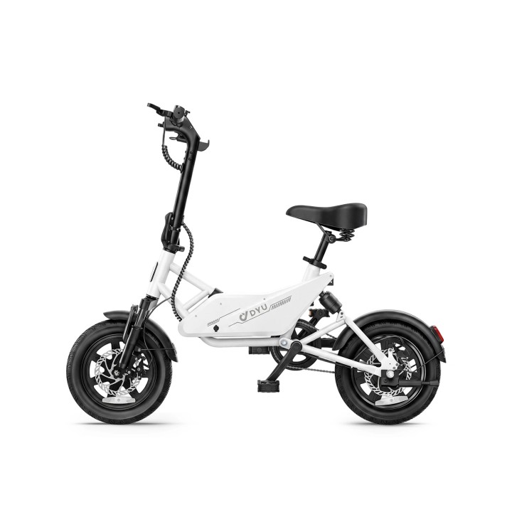 Mini bicicleta eléctrica plegable de 14" con acelerador – DYU X1 Mini – 5