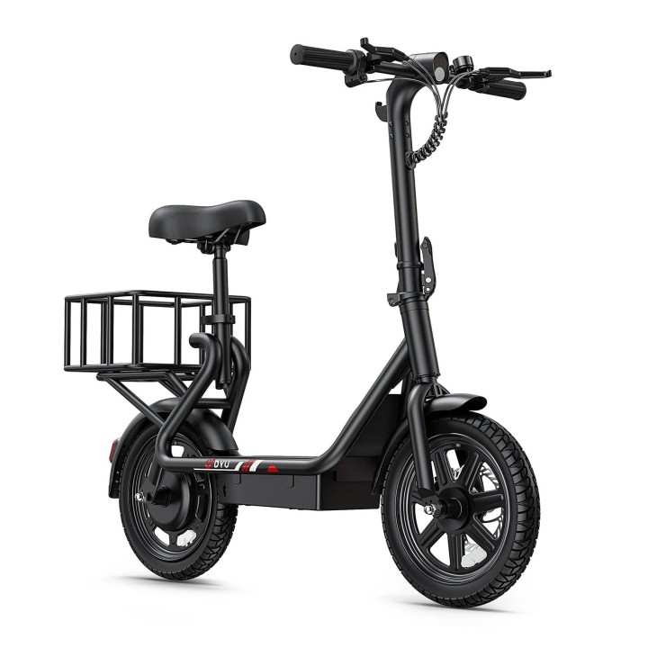 Mini folding electric bike 14" with rear rack – DYU C4 Mini – 8