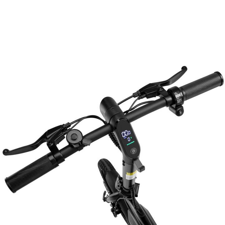 Mini folding electric bike 14" with rear rack – DYU C4 Mini – 9