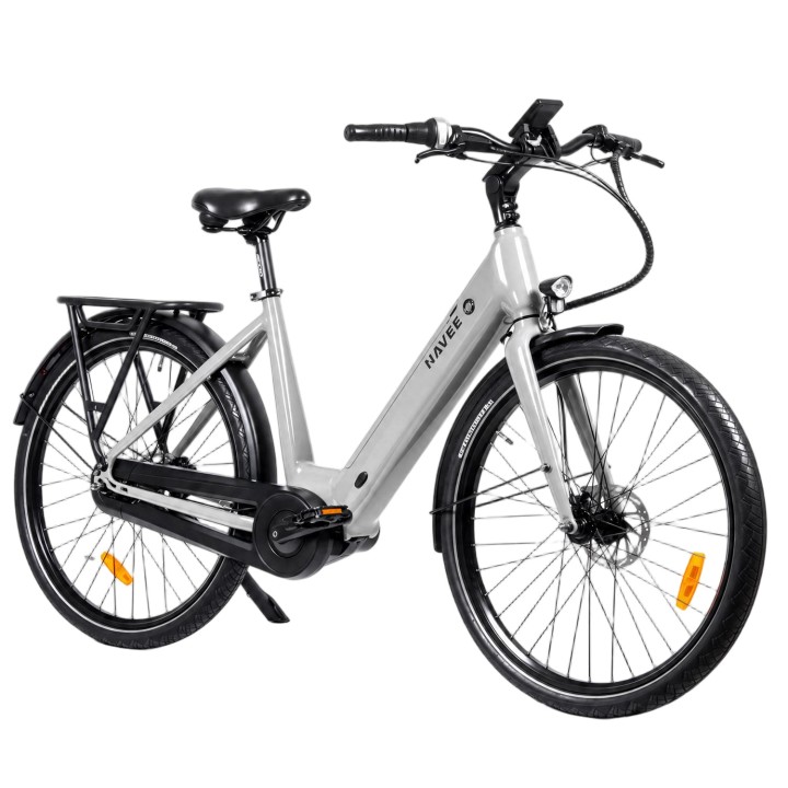 Bicicleta eléctrica urbana 28" con motor central y cambio interno – NAVEE Urban Elite