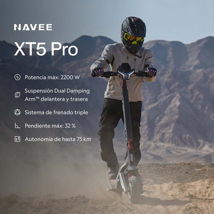 12" off-road electric scooter with 2200 W – NAVEE XT5 Pro – 2