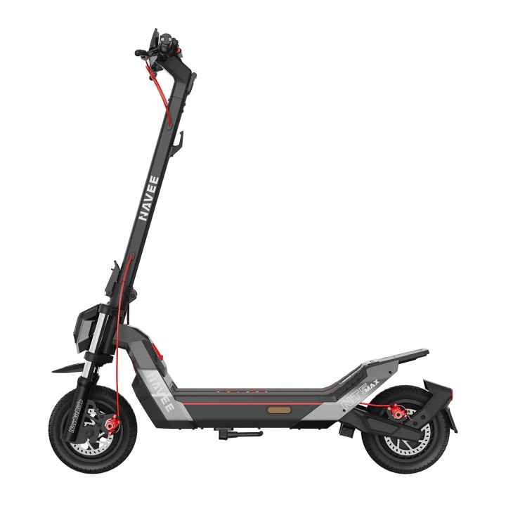 Patinete eléctrico con ruedas de 10,5" y doble suspensión – NAVEE NT5 Max