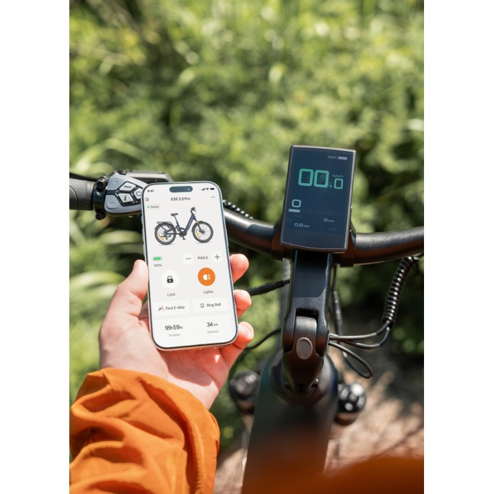 Bicicleta eléctrica trekking con motor central ENGWE E26 3.0 Pro