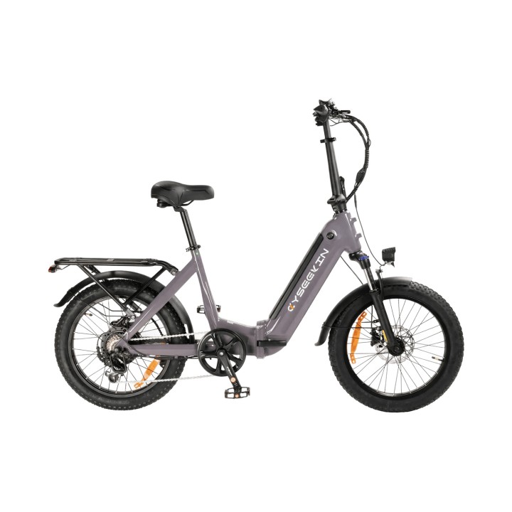 Fat bike eléctrica plegable 20" de cuadro bajo con 748 Wh – Cyseekin C20 – 3