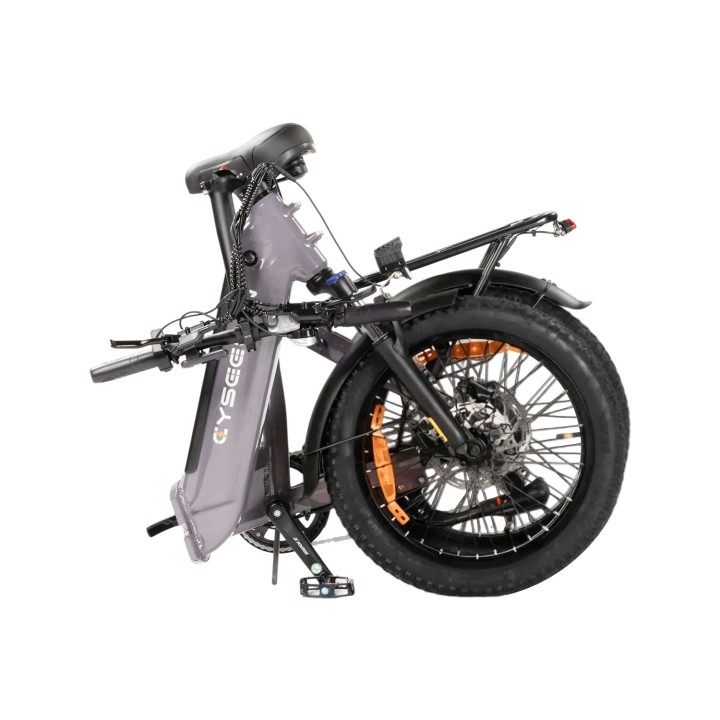 Fat bike eléctrica plegable 20" de cuadro bajo con 748 Wh – Cyseekin C20 – 6