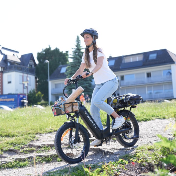 Folding step-through electric fat bike 20" with 748 Wh – Cyseekin C20 – 12