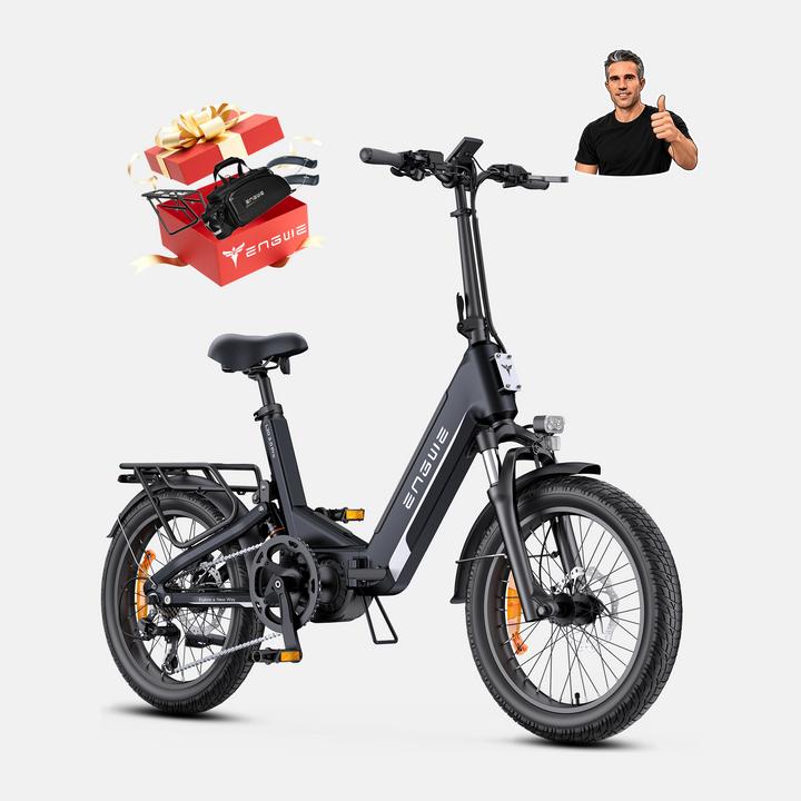 Bicicleta eléctrica plegable con motor central ENGWE L20 3.0 Pro
