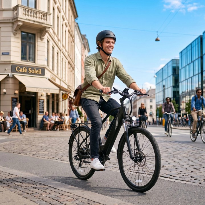 Bicicleta eléctrica barata de 26" por menos de 400 € – DYU C5 Lite